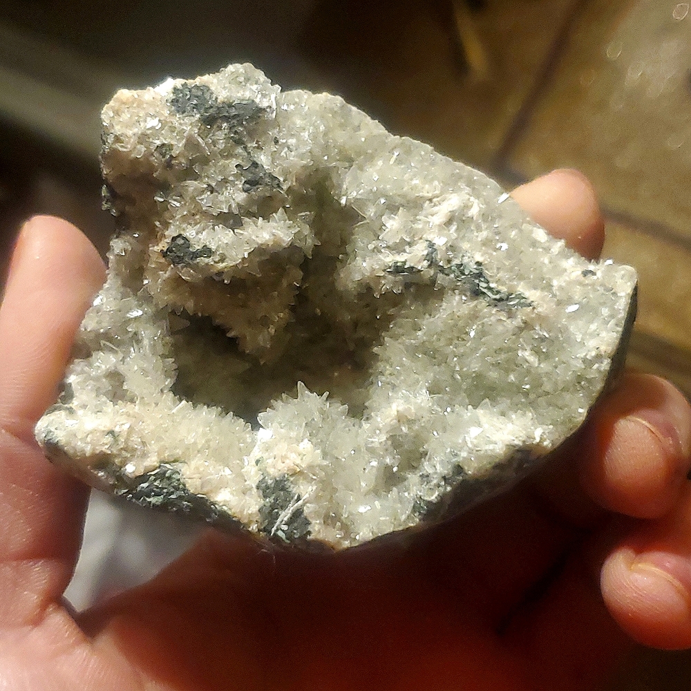 Incredibly High Vibes Sparkly Heulandite geode Meditation- Become PSYCHIC 🔮